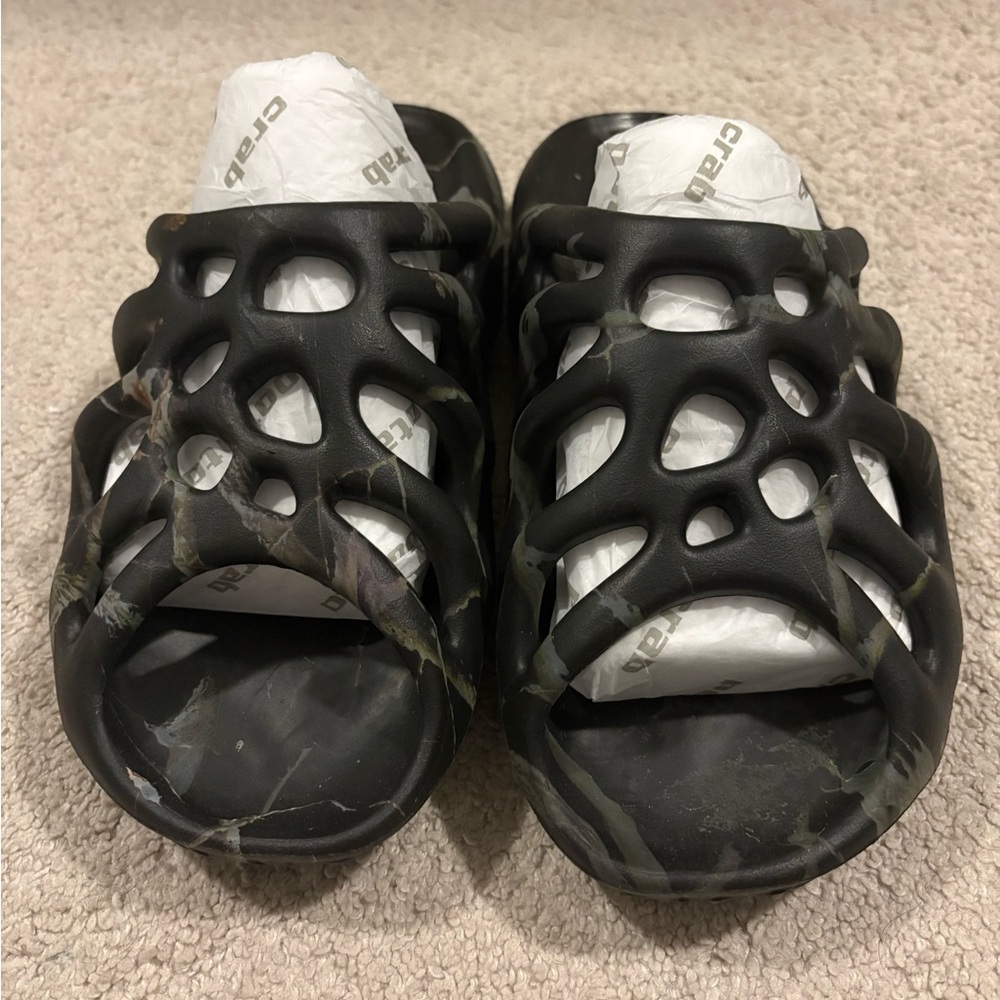Imran potato black crab shoes size 8 NEW condition